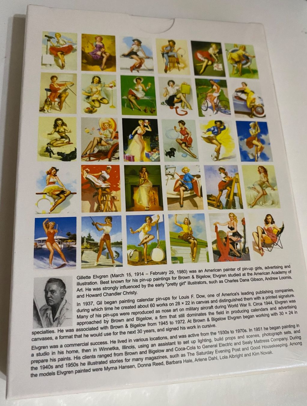Foto & Immagini: 30 Postcard pin-ups Gil Elvgren – Nuovo e nell'imballaggio originale da Collombey venduto da Cards07 3