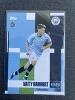 Topps Matty Warhurst Manchester City RC
