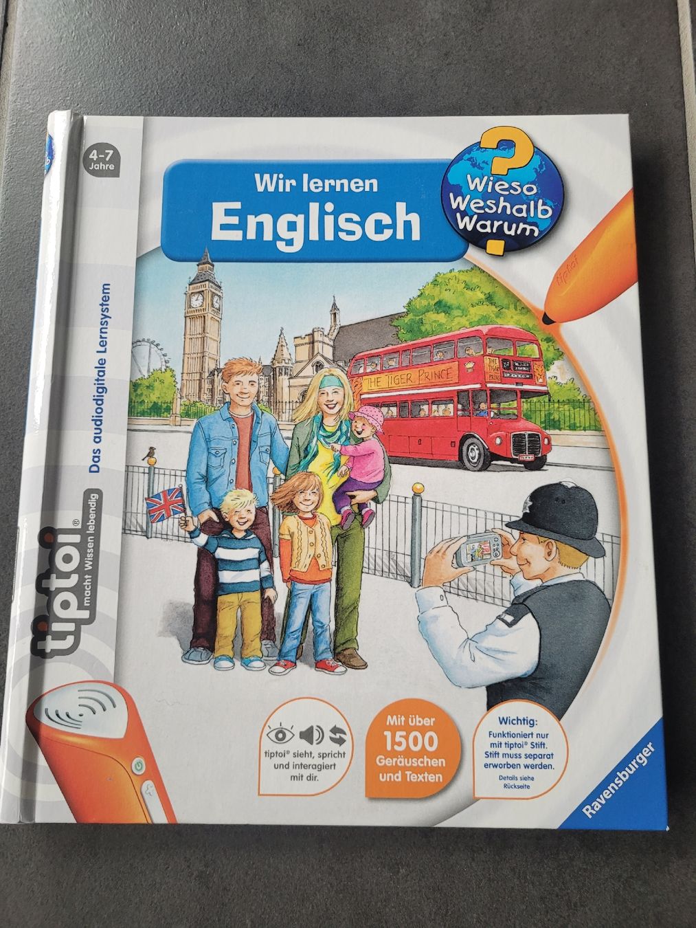 Livres: 5 Tiptoi Lernbuecher-Set  – D'occasion à Endingen par Mobbele 1