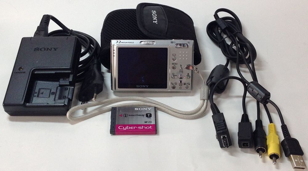 Sony DSC-T10 Cyber-shot Carl Zeiss Digital Still Foto-Kamera (Gebraucht ...