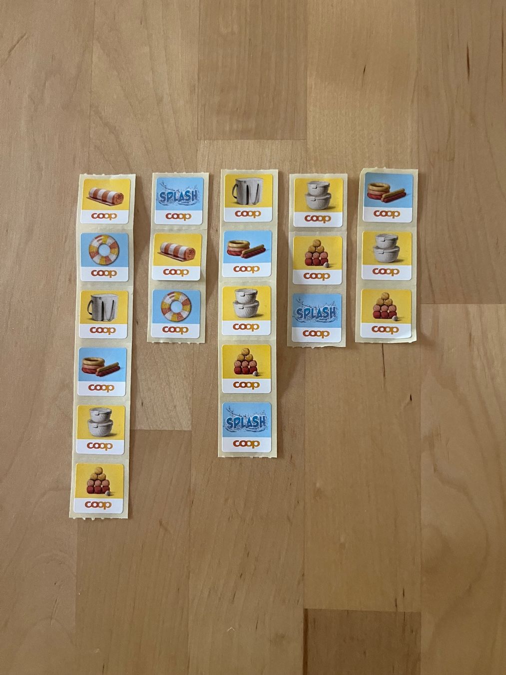 Coop Sammelmarken & -punkte: Coop Splash 20 Märkli – Gebraucht aus Winterthur von Miglena77