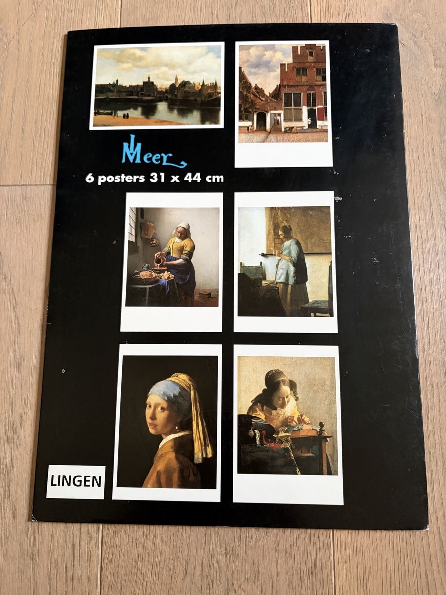 Foto & Immagini: Posterbook Vermeer, 6 Poster – Nuovo (secondo la descrizione) da Versoix venduto da chr_2rpz 1