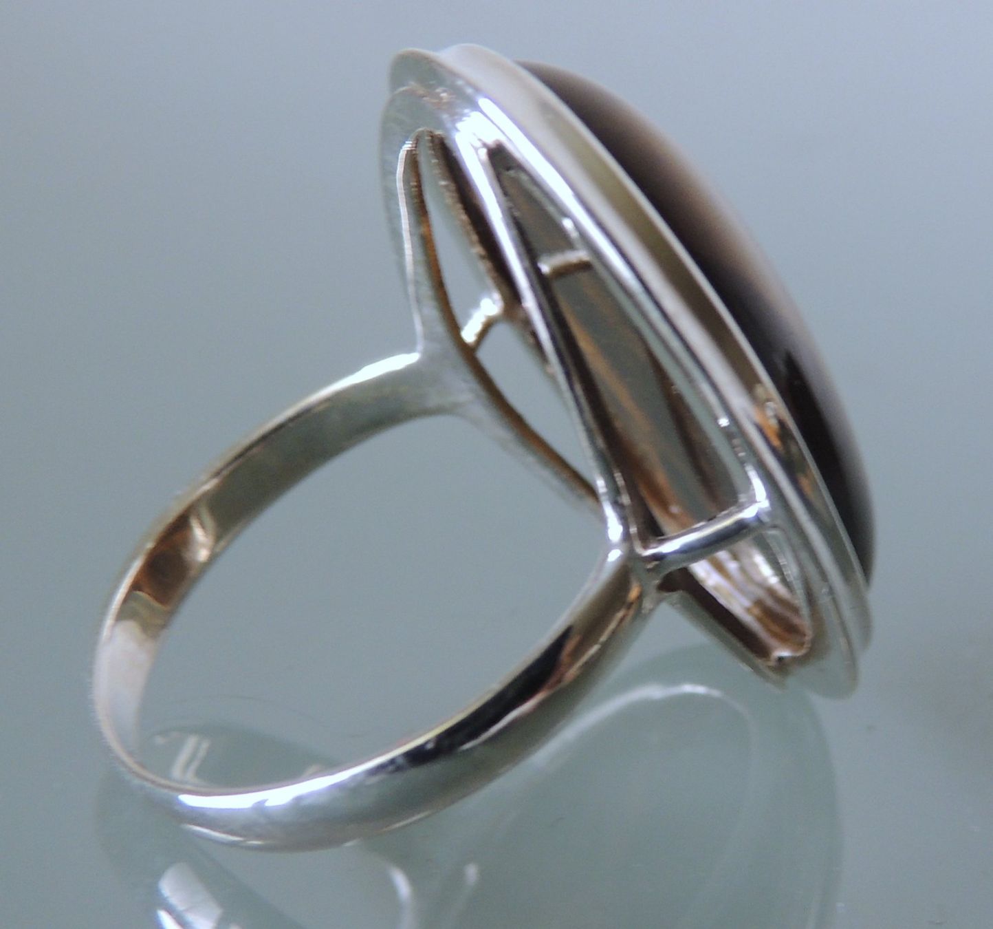 Anelli: Silber 925 Tigerauge Fingerring Gr. 59 – Nuovo e nell'imballaggio originale da Waldenburg venduto da schaller707 3