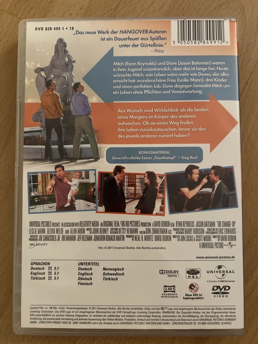 Tutti i DVDs: WIE AUSGEWECHSELT - DVD – Nuovo (secondo la descrizione) da Oberengstringen venduto da Rogi9698 1