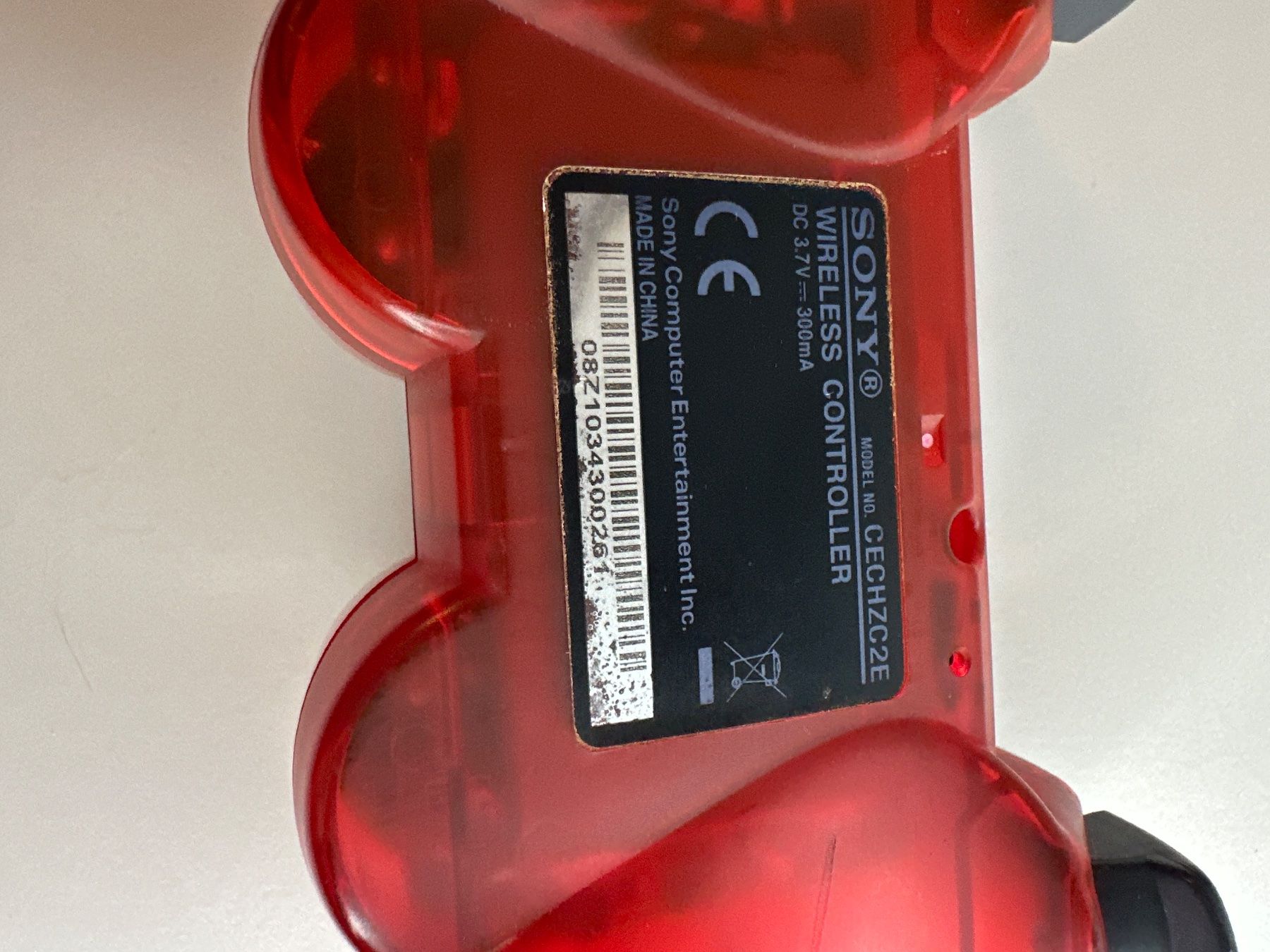Sony Controller: PS3 Controller durchsichtig rot - Selten – Gebraucht aus St.gallen von taduz 2