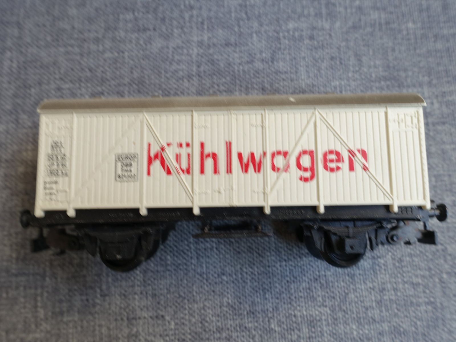 Kleinbahn Modellini di ferrovie: KLEINBAHN No. 320 ÖBB Kühlwagen – Usato da Wallbach venduto da Sarrows 1