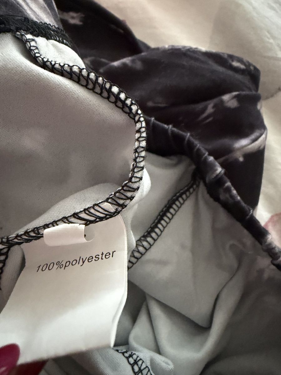 Leggings: Schlaghose/Leggins schwarz-weiss Gr.L – Neu (gemäss Beschreibung) aus Au ZH von FMRF 2
