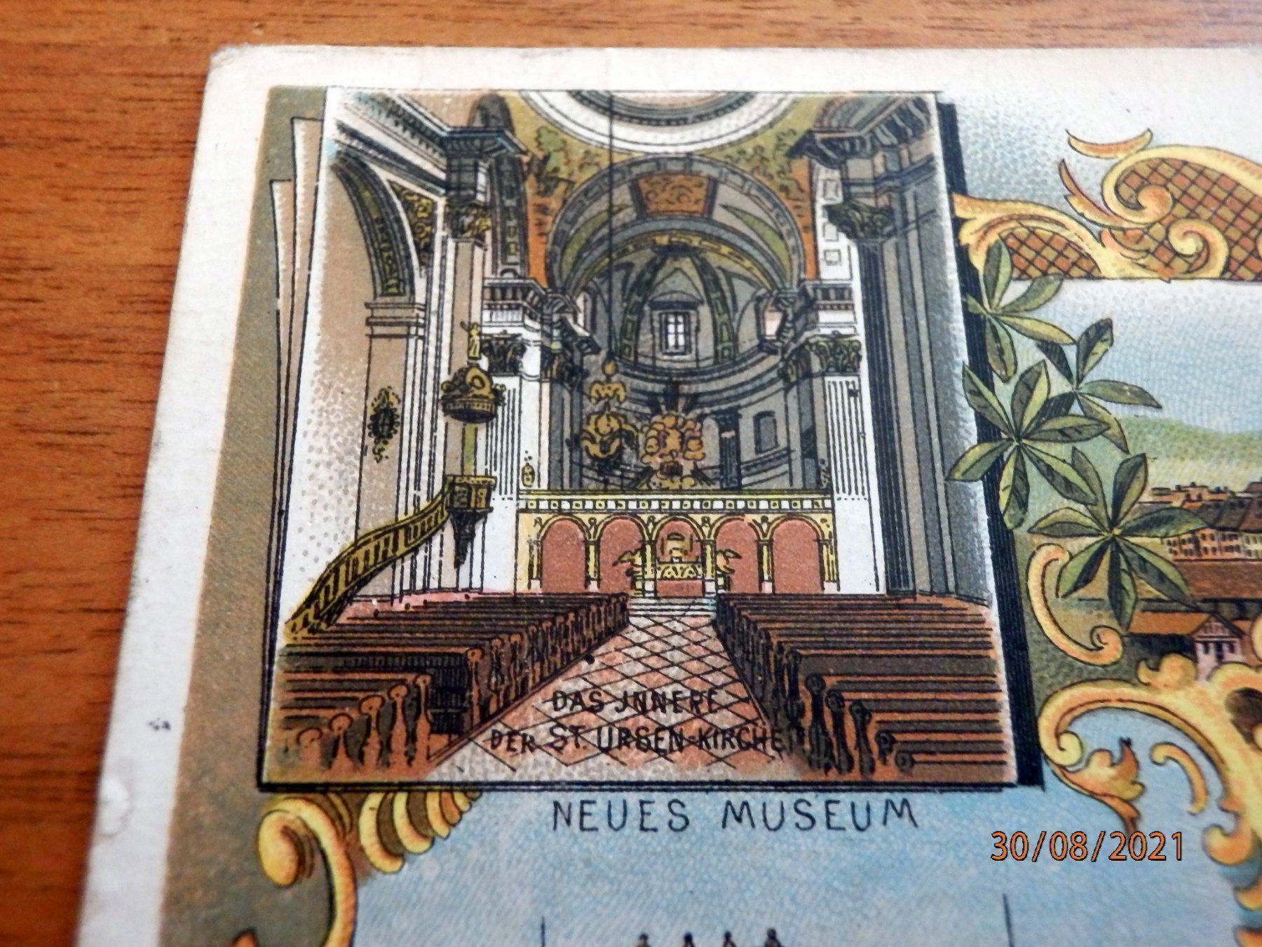Cartoline postali: Litho. Gruss aus Solothurn, Osten 1998 – Usato da Ueberstorf venduto da dinbau 2
