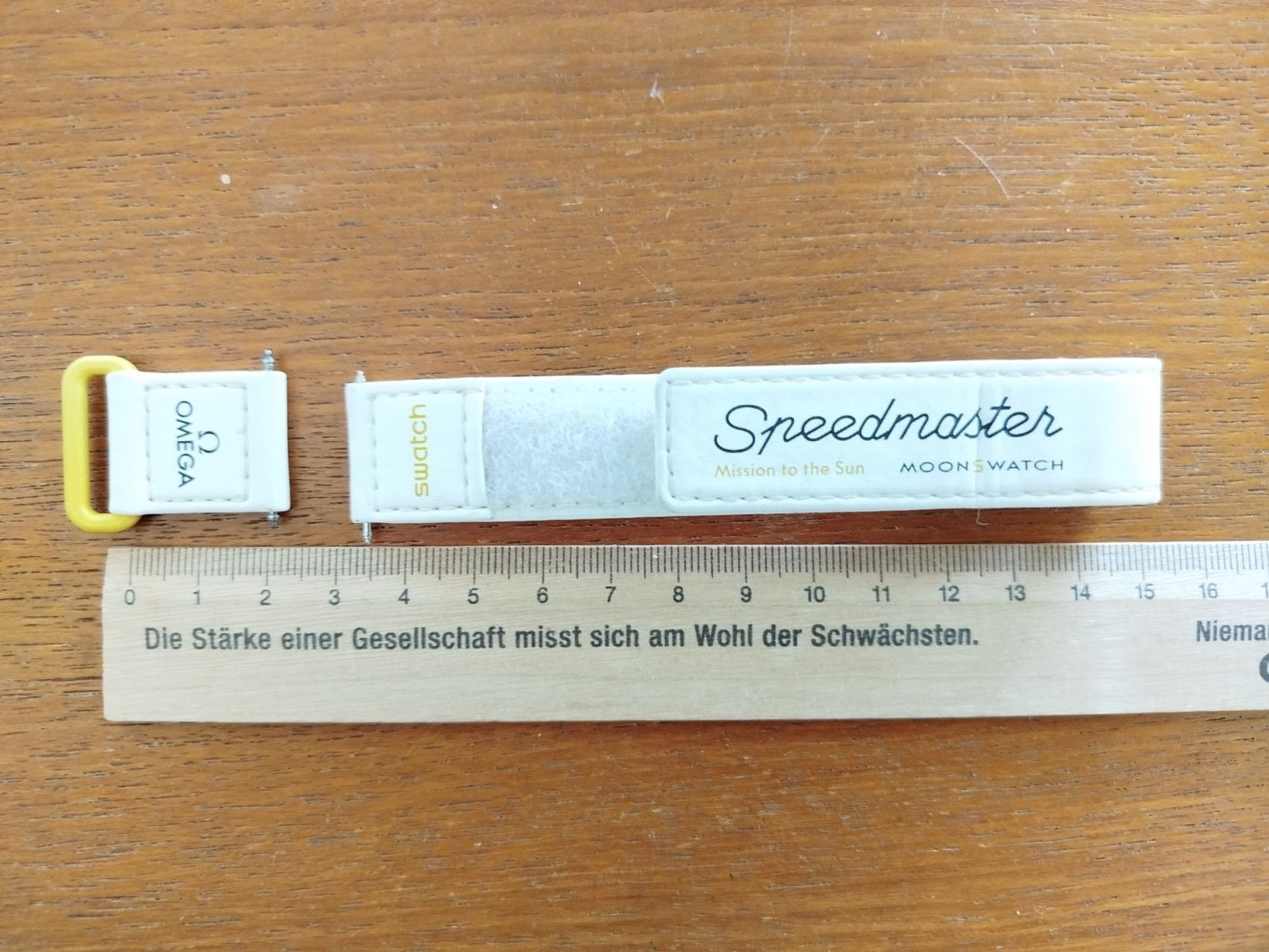 Swatch Bracciali & Braccialetti: Klettarmband zu Speedmaster Swatch Omega – Usato da Zug venduto da Robert0125 1
