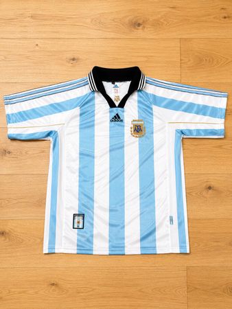 Original Argentina Trikot 1998 Vintage Adidas World Cup