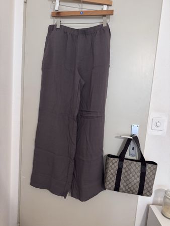 Pantalon Zara gris léger taille L