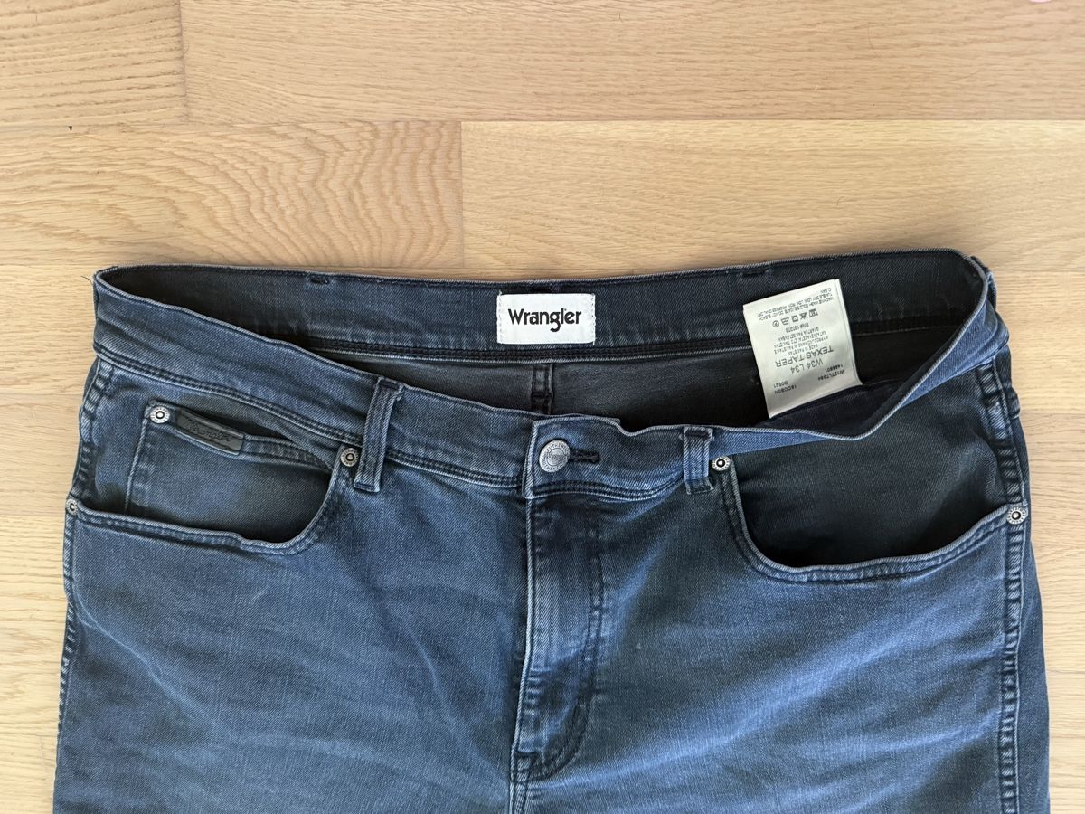 Wrangler Jeans: Wrangler Texas Taper Jeans 34x34 – Usato da Glattpark(Opfikon) venduto da Sonyc 1