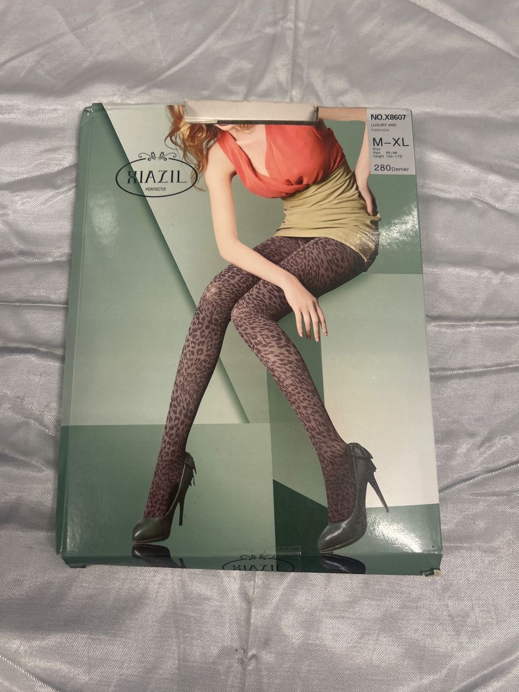 Calze & Collant: Leopard print Strumpfhose Gr M-XL NEU – Nuovo e nell'imballaggio originale da Regensdorf venduto da Spyke55
