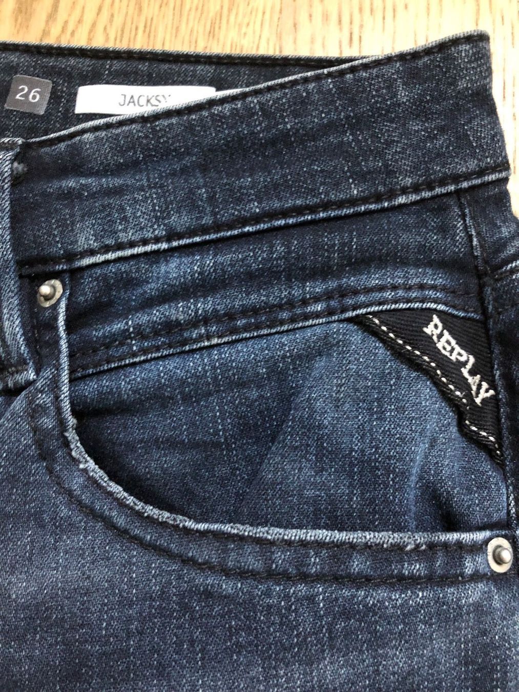 Replay Jeans: Replay Jeans Dunkelblau – Usato da Bonstetten venduto da Audreystyle 7