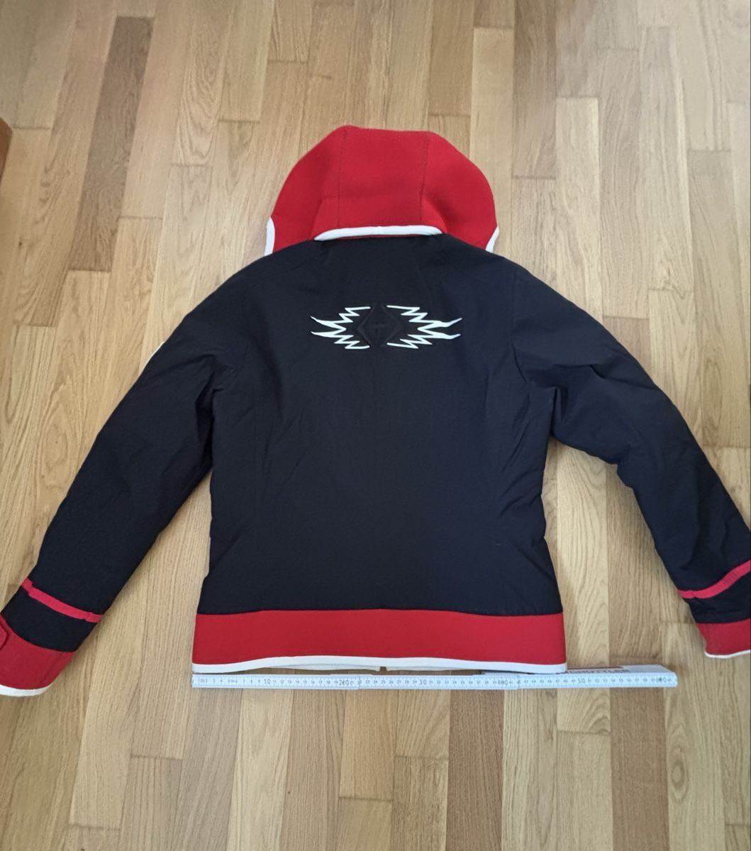 Bogner Giacche: Bogner Jacke Gr.40, Silber Hardware, Rot/Schwarz, Winter – Usato da Jona venduto da FashionQueen2306 6