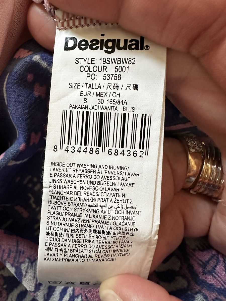 Desigual Top: Haut Desigual Multicolore Taille S bon état – Nuovo (secondo la descrizione) da Châtelaine venduto da Alexandra.jankowski 5