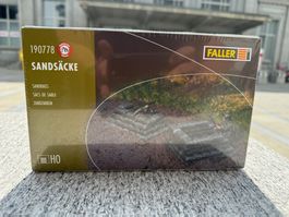 Faller H0 190778 Schweizer Armee Sandsäcke SWISS