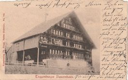 Postkarte Toggenburger Bauernhaus Kunstverlag Th. Zingg B...