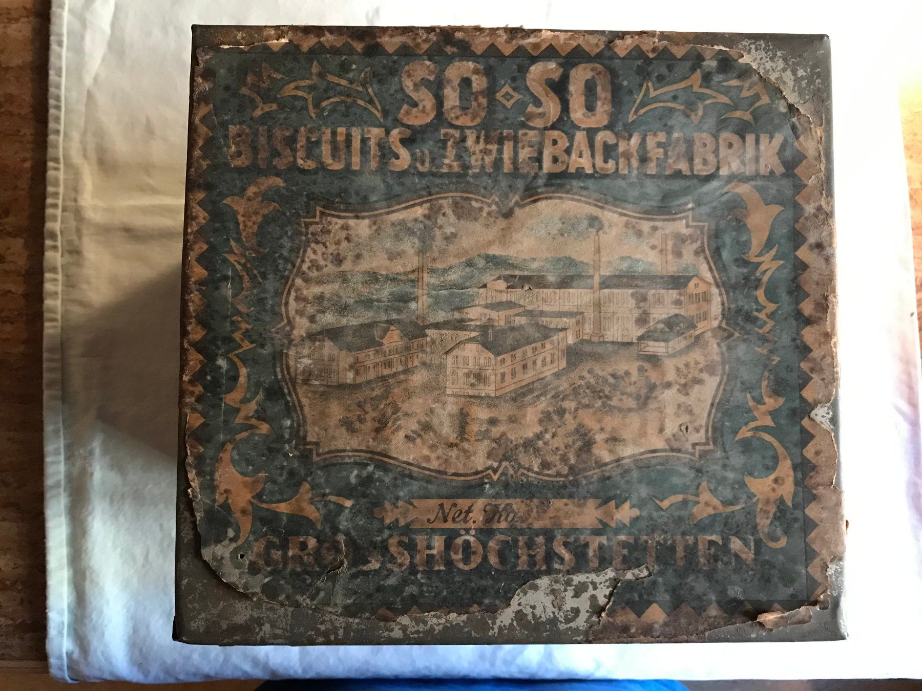 Barattoli: Boite Biscuits Dessaigne Genève – Usato da Ste-Croix venduto da BuffetSC 8