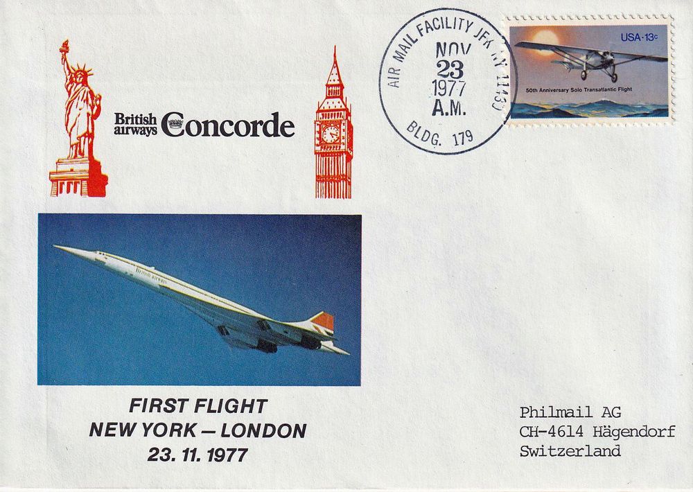 Concorde Brief New York London Kaufen auf Ricardo
