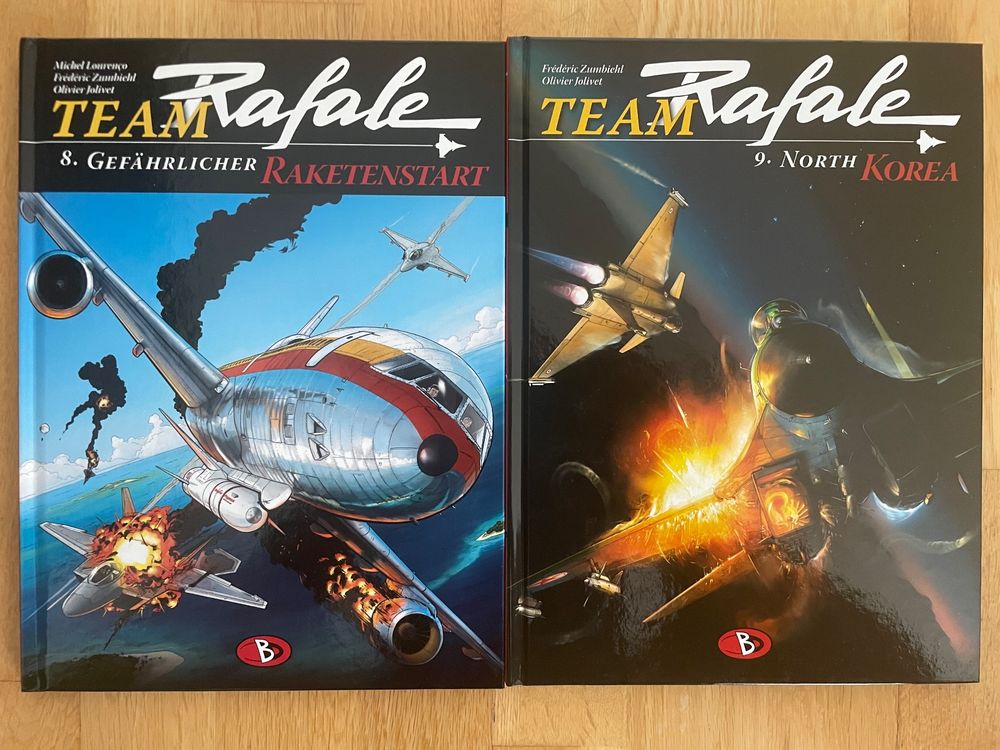 TEAM RAFALE, Band 8 und 9, Zyklus komplett (Neu (gemäss Beschreibung ...