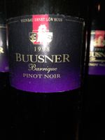 Buusner Barrique Pinot Noir domaine Weinbau Ernst Löw 1998