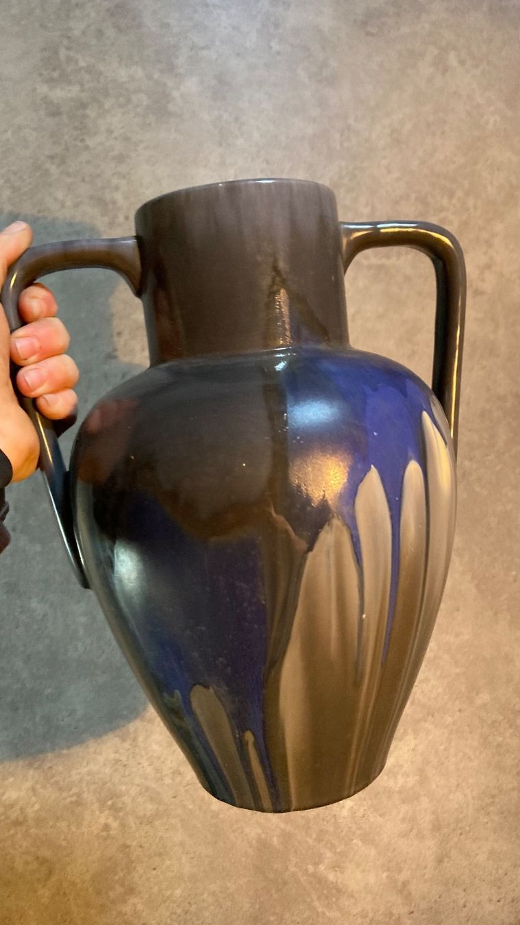 Vasi & Recipienti: Vase grès Art déco Deko grand vintage – Usato da St-Cierges venduto da LeRegain 5