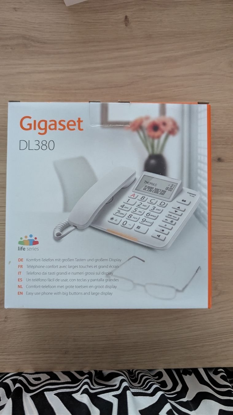 Telefone: Téléphone Gigaset DL380 neuf – Neu (gemäss Beschreibung) aus Monthey von youpilavie
