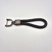 Yamaha Schlüsselanhänger aus geflochtenem Premium-Leder