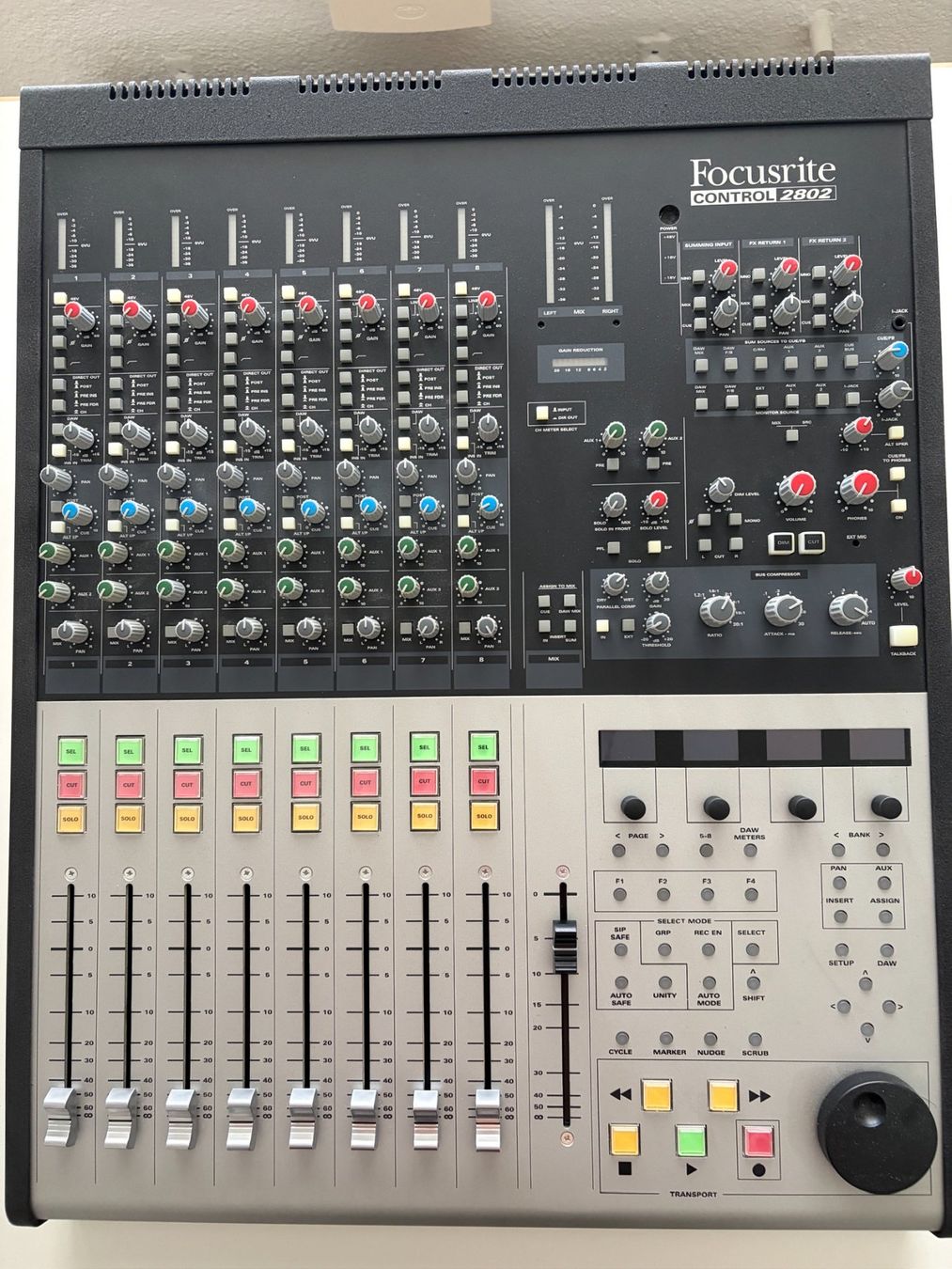 Platines de mixage: Focusrite Control 2802 Analog Summing Mixer, Bus Comp ++ – D'occasion à Horw par Scopejazz