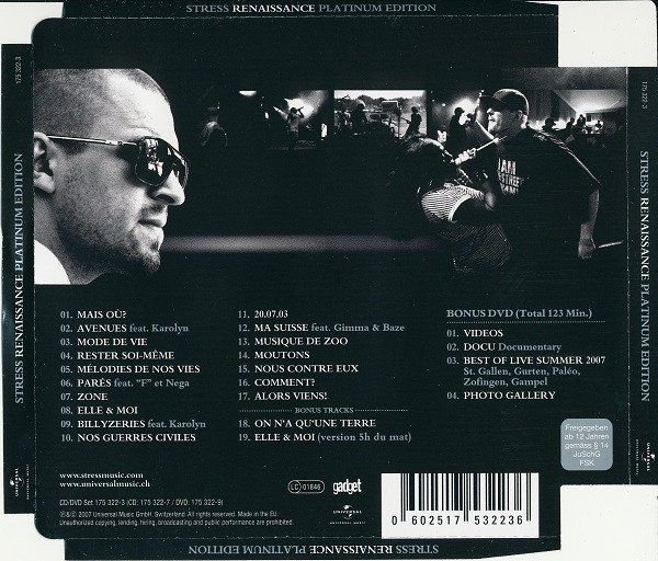 CDs: set CD + DVD - Stress - Renaissance - Platinum Edition – Gebraucht aus Unterbäch von eql_j8hz 1