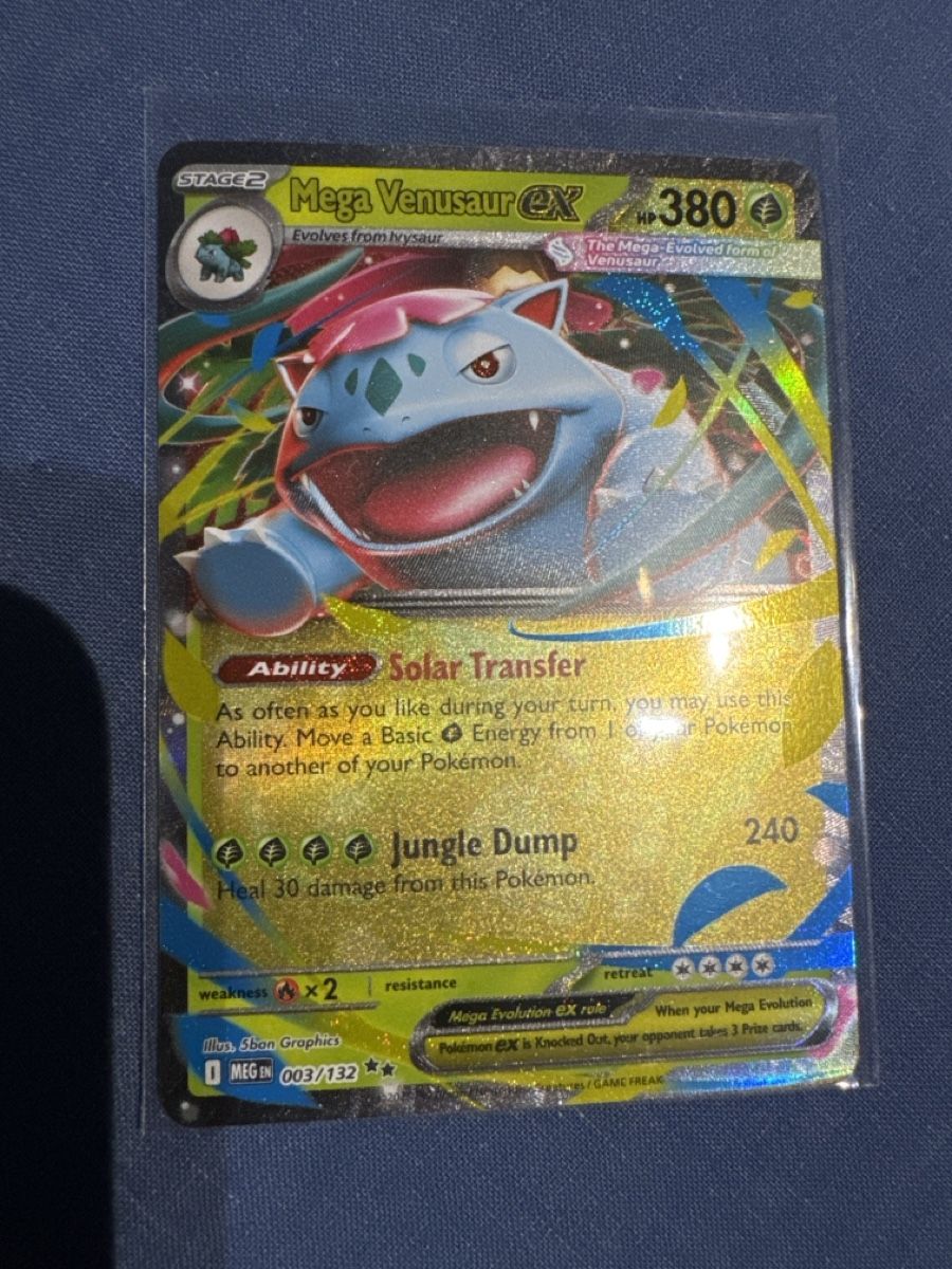Pokémon Carte collezionabili: Mega Venusaur Ex Sammelkarte  – Nuovo (secondo la descrizione) da Sirnach venduto da lot_p8p5