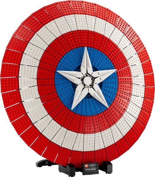 Lego Kit di costruzioni: LEGO Marvel 76262 Captain Americas Schild – Nuovo e nell'imballaggio originale da Basadingen venduto da NekoBricks 1