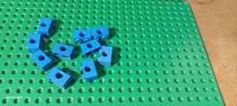 Lot de 10 briques 1x2 Lego