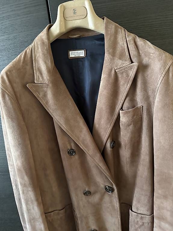 Brunello Cucinelli Giacche: Veste en daim Brunello Cucinello – Usato da Epalinges venduto da mar_vjq5 1