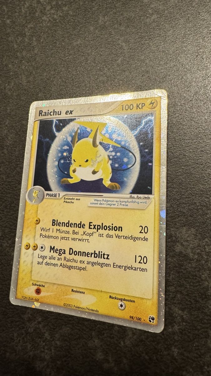 Pokémon Carte collezionabili: Raichu ex - Selte Pokemon Karte – Usato da Dietlikon venduto da abd_7qwy 3