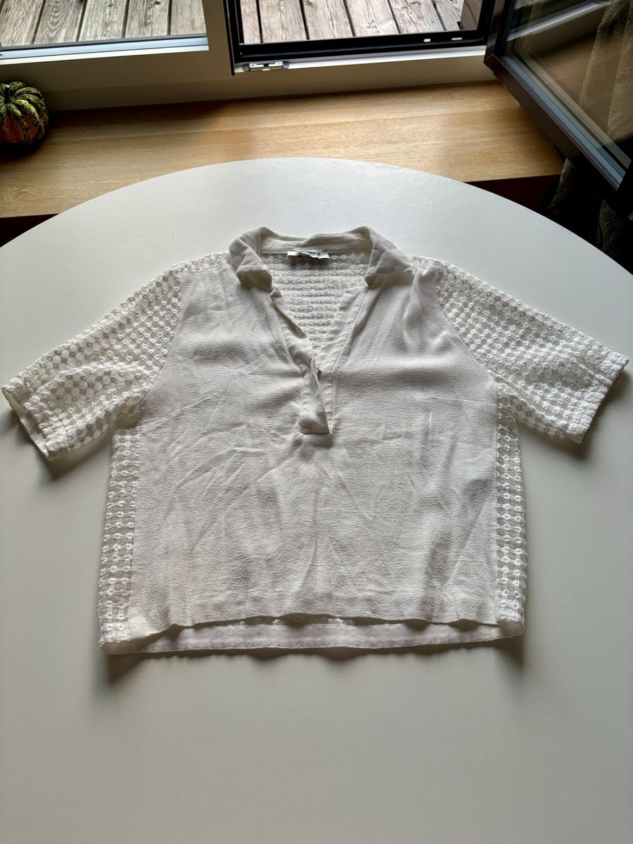 Sandro T-shirt: Sandro T-Shirt weiss – Usato da St. Gallen venduto da maryloewe 1