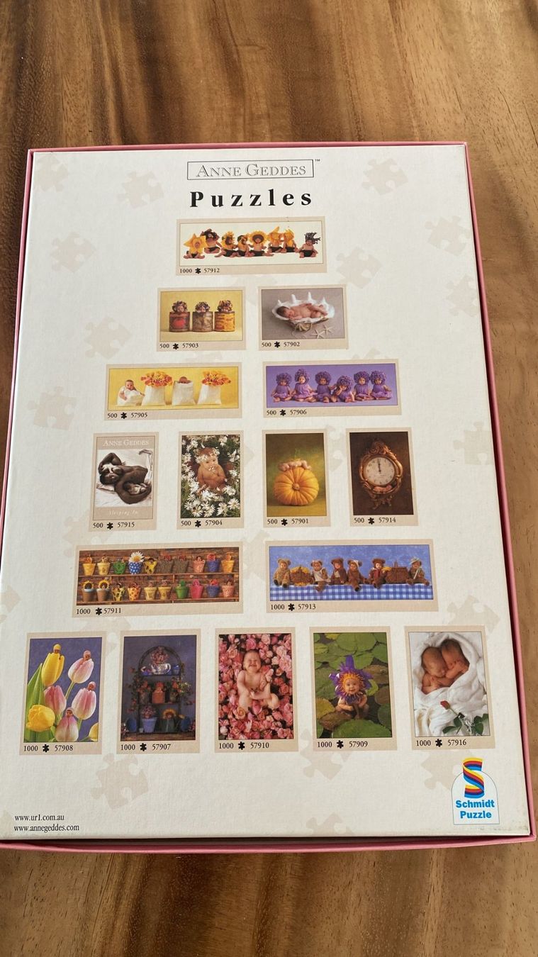 Puzzle: Puzzle, Anne Geddes, Schmidt Puzzle 500 Teile – Usato da Dagmersellen venduto da Arcticsnow2017 4