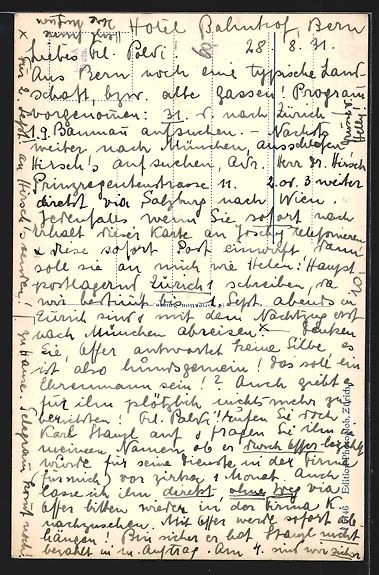 Cartoline postali: Bern, Kesslergasse mit Blick zum Turm de – Usato da Berlin venduto da bartko-reher 1