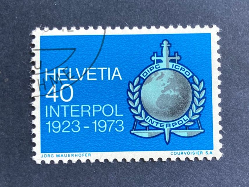 Tutti i francobolli: 1973 Interpol 40 C. (ZNr 522) – Nuovo (secondo la descrizione) da Niederurnen venduto da Alpineyeti