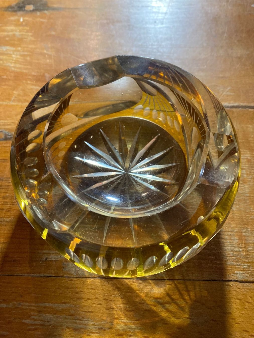 Portacenere: Cendrier vintage jaune Aschenbecher – Usato da St-Cierges venduto da LeRegain 1