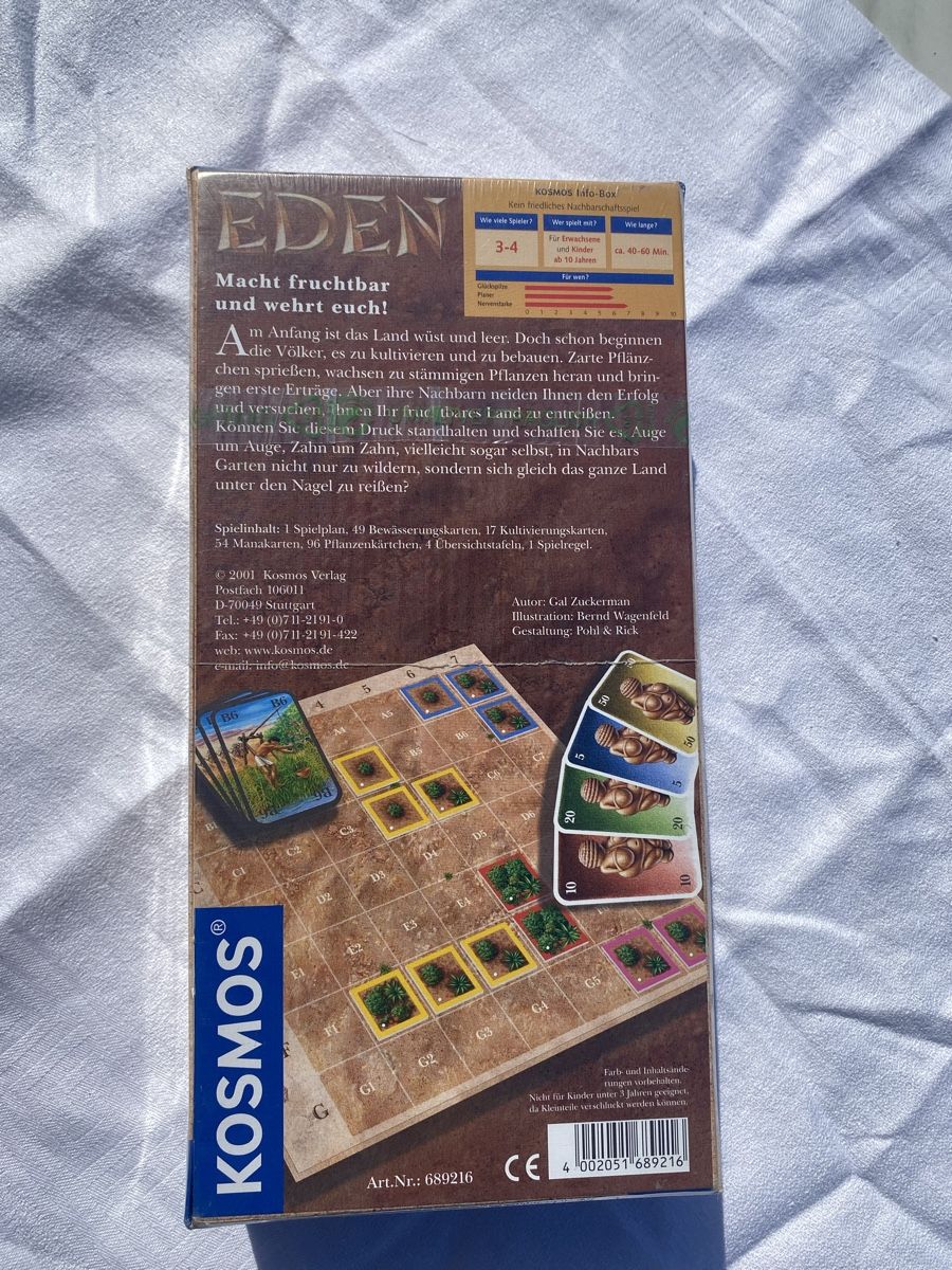 Ravensburger Giochi: EDEN Ravensburger 2001, NEU & OVP!! – Usato da Utzigen venduto da Lasagne99 1