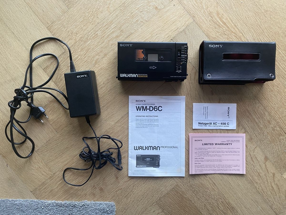 Musicassette: Sony Walkman Professional WM-D6C – Difettoso da Grenchen venduto da Vintagewatchoverdose