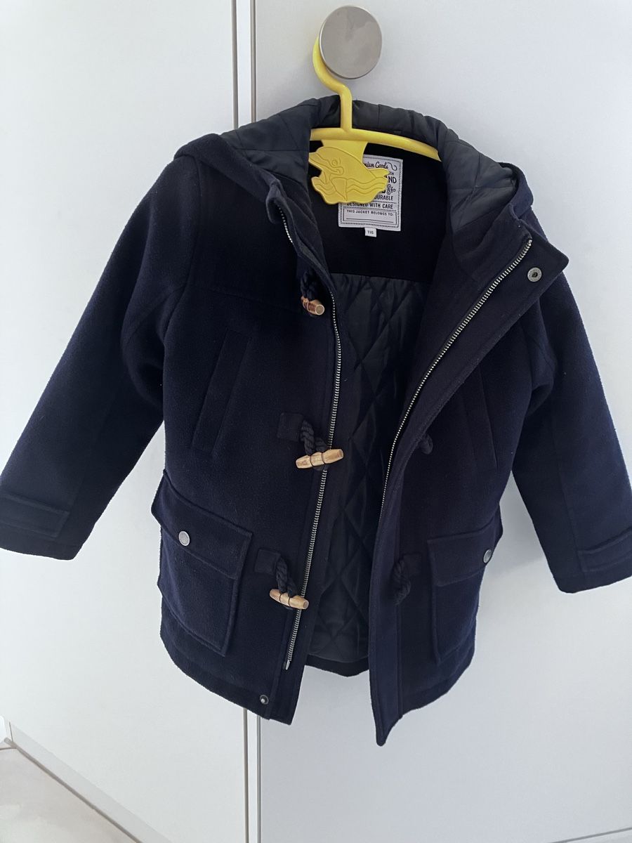 Giacche & Cappotti: Dufflecoat Jacke Junge 116 – Usato da Gümligen venduto da svaud