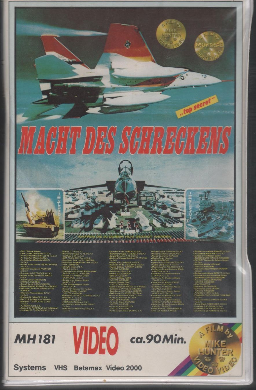 Macht des Schreckens Mike Hunter VHS MH181 (Gebraucht) in Remetschwil ...