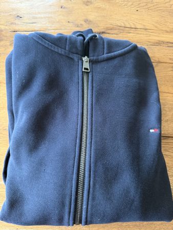 TOMMY HILFIGER Kapuzenjacke blau