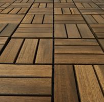 IKEA RUNNEN Terrassenelemente braun 9 Stk neuwertig