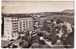 Genève Place des Alpes 1947