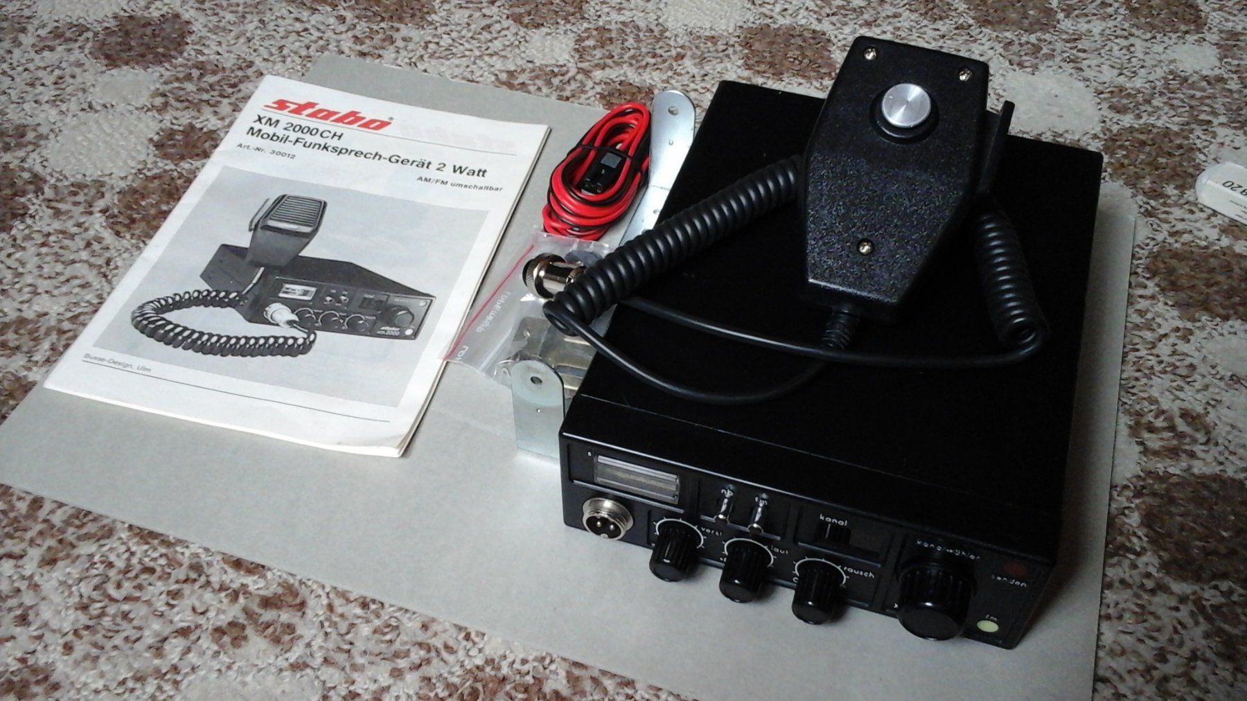 Radiocomunicazione: Stabo XM 2000 CH  CB Mobilfunkgerät AM/FM (Oldtimer) – Usato da Farnern venduto da Radiovox 8
