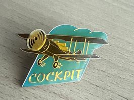 Pin Flugzeug Cockpit